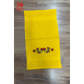 Szervető-matyó towel 30x50cm  - sun yellow