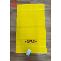 Szervető-matyó towel 50x90cm  - sun yellow